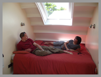 inside an old oaks cabin